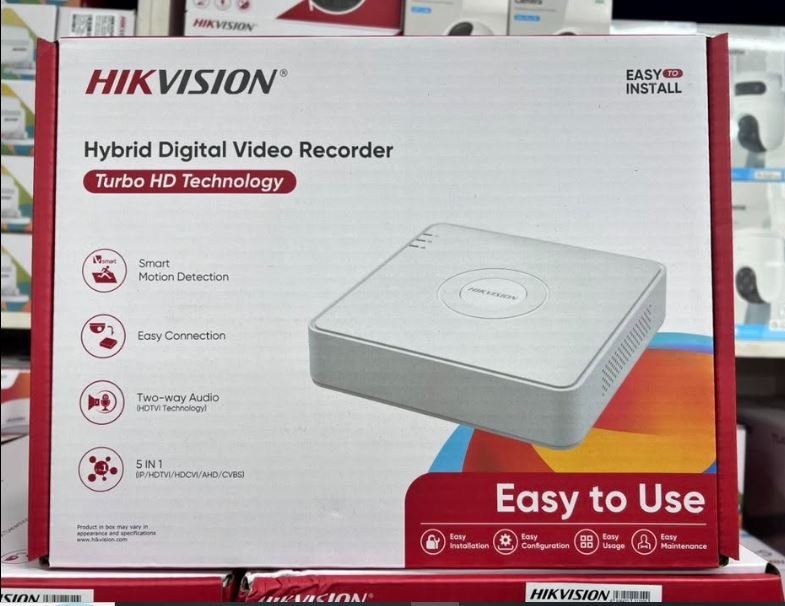 HIKVISION 7104HQHI-M1/K1  4CH DVR 3K/5MP