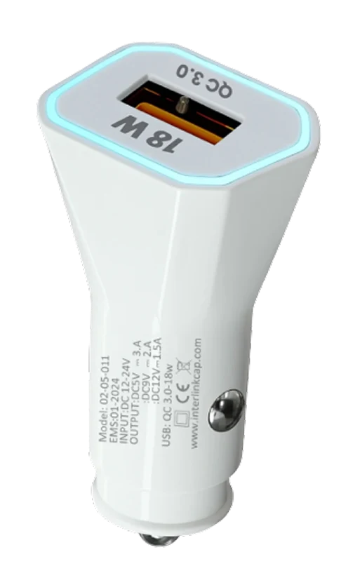 I-296 | ELITE PLUS CAR CHARGER WITH TYPE-C CABLE
