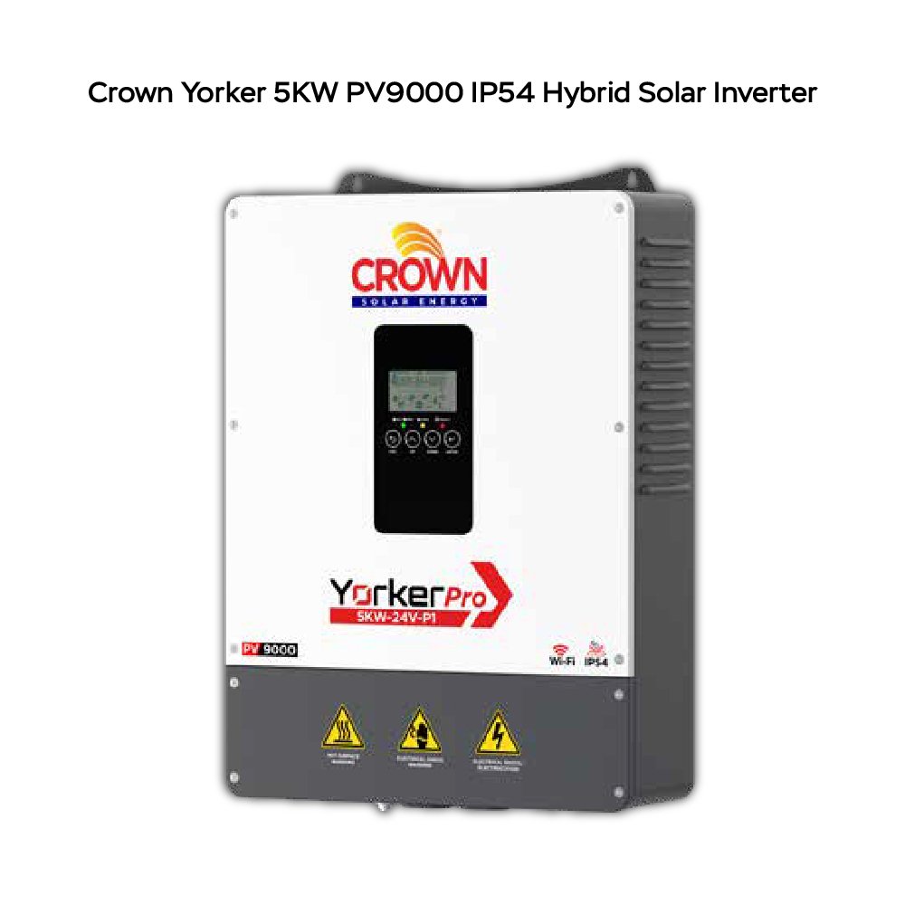 CSE-Y(P)5K24VP1 | CROWN YORKER 5KW 24V HYBRID INVERTER